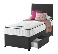 Single Divan Bed Set Drawer