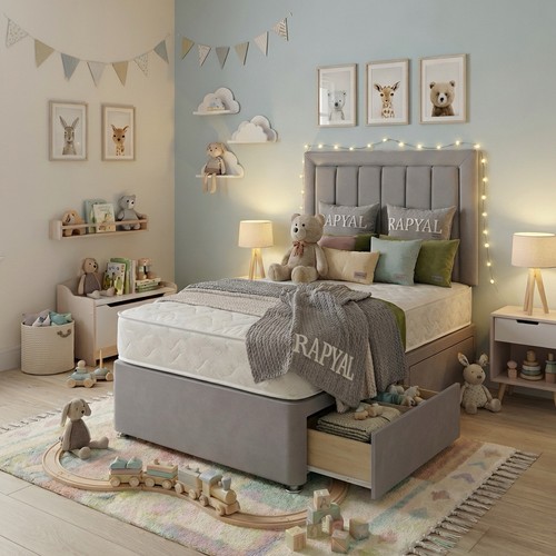 Single divan bed set - single,