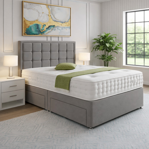 Luxury divan bed set with - divan,
