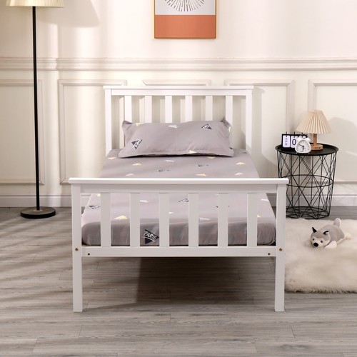 Single bed pine - pine, frame