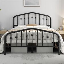 Metal Platform Bed Frame with