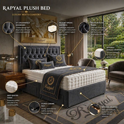 Luxury divan bed - bed, set