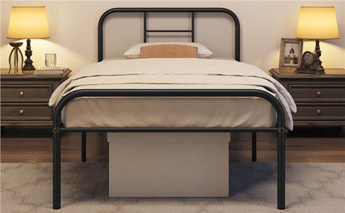 3ft single metal bed - single,